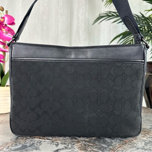 Coach Thompson Crossbody In Signature Jacquard With Varsity Stripe C5291 - Picture 2 of 13